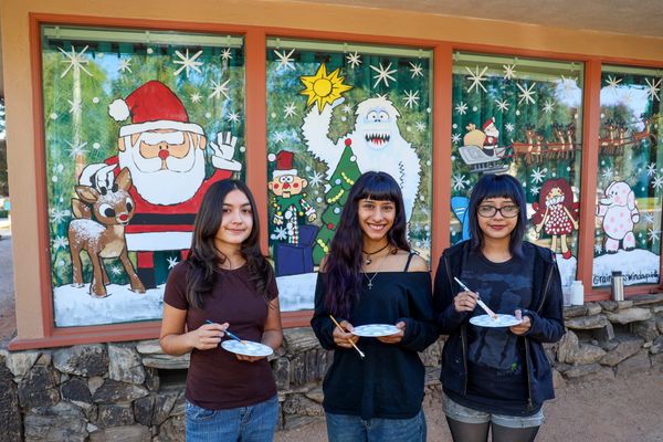 Three Poly Grads Turn Holiday Window Painting Into Year-Round Business