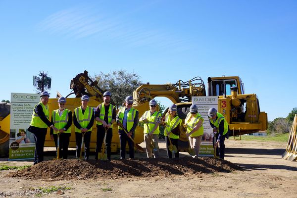 Olive Crest, Crest Community Church Break Ground on Foster Youth Housing