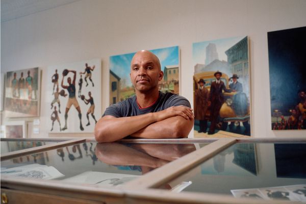 Kadir Nelson Finds Joy, History and Inclusion Through Basketball
