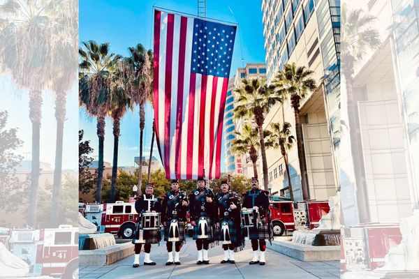 Firefighters' Pipe & Drum Hits Downtown for 6th Annual St. Paddy's Pub Crawl