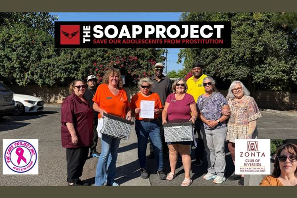 Zonta Club Distributes Trafficking Hotline Soap to Local Hotels