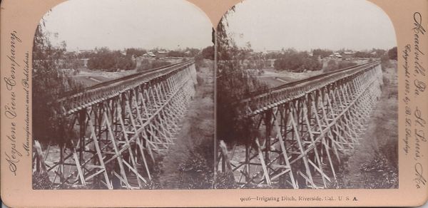 The Lower Canal Flume Trestle