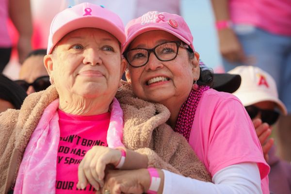 The Hard Way Up: Pink on Parade Climbs Mt. Rubidoux for a 15th Year