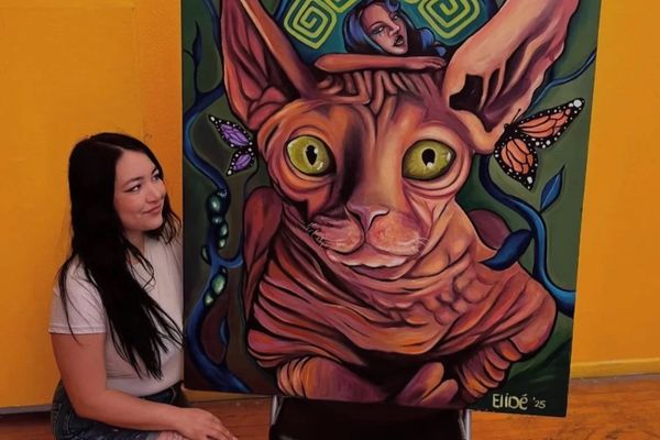 Elidé Sanchez Paints Culture, Connection and Grief Into Every Canvas