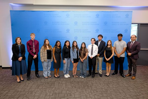 Riverside Unified Honors First 10 Students of the Semester