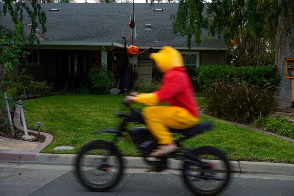 Saturday Halloween Means a Longer Night on Riverside Streets, With E-Bikes Adding New Risk