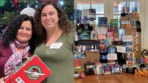 High school students donate to Riverside’s homeless
