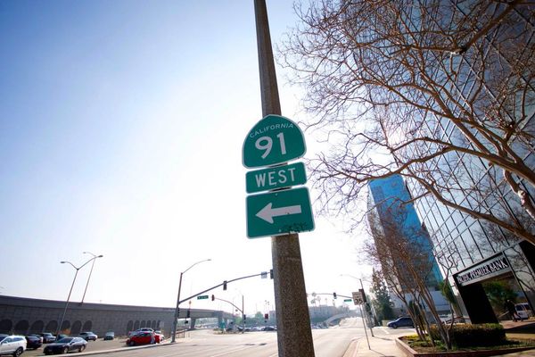 Maintenance work set for this weekend on the 91 Freeway announcement says