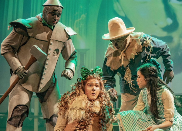 Picture of CBU students in character for current production "The Wizard of Oz"
