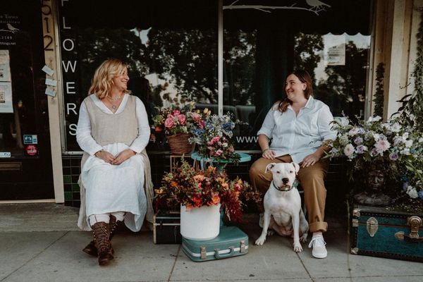 Downtown florist The Nature of Things:                                             Where floral design imitates art