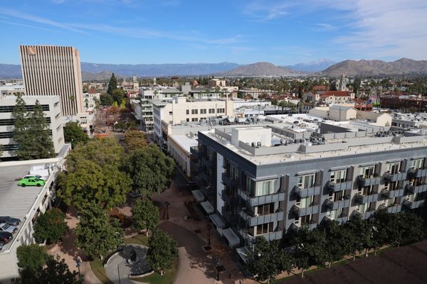 Downtown Riverside from City Hall