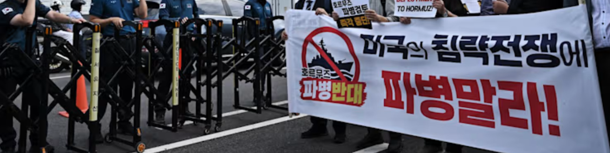 No to Korea in Straight of Hormuz (video)