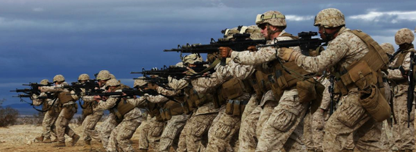 The United States has Never Not Been At War (video)