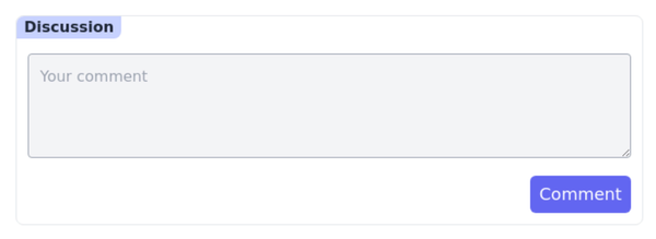 My Comments Section Part 1