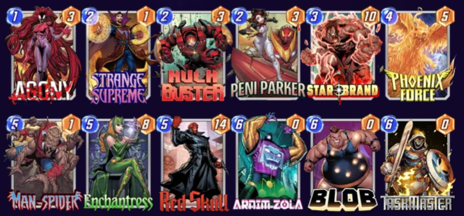 Deck image — click/tap to copy deck code