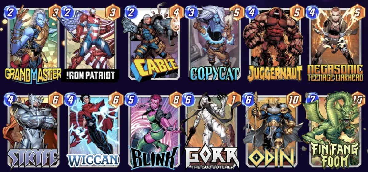 Deck image — click/tap to copy deck code