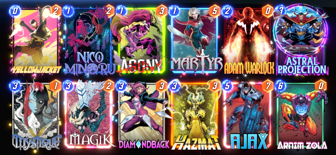 Deck image — click/tap to copy deck code