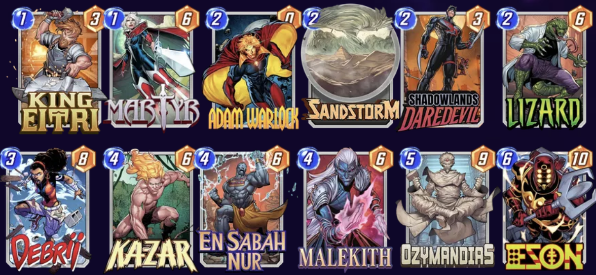 Deck image — click/tap to copy deck code