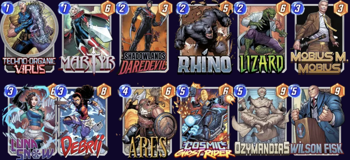 Deck image — click/tap to copy deck code
