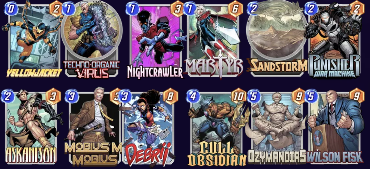 Deck image — click/tap to copy deck code