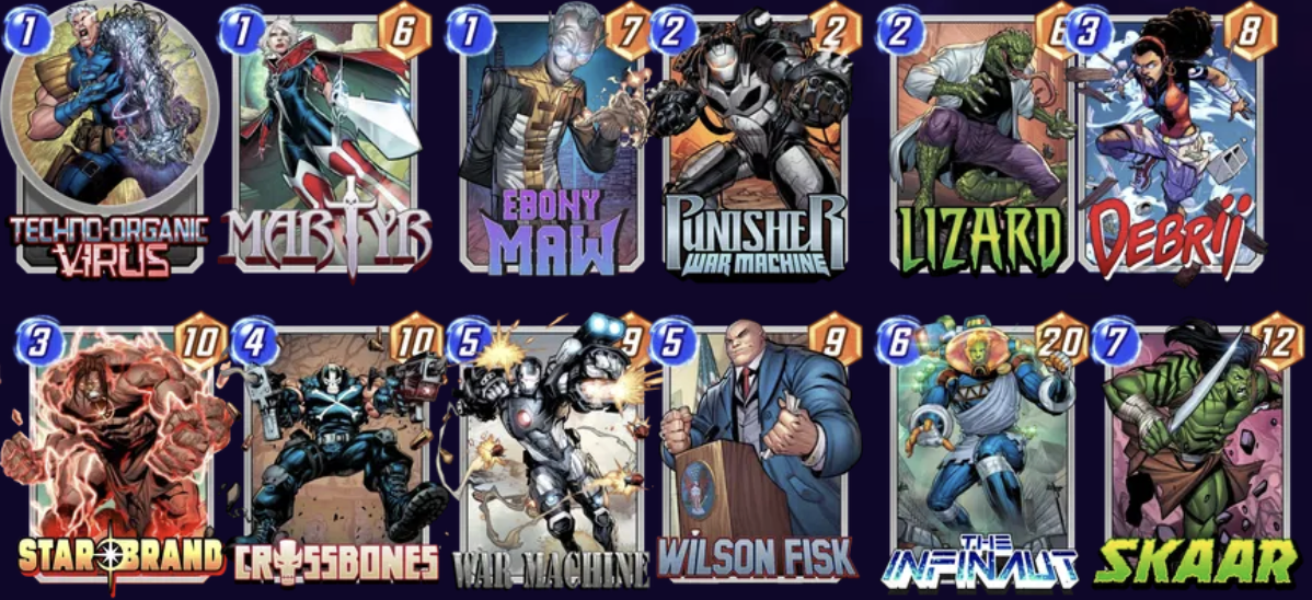 Deck image — click/tap to copy deck code