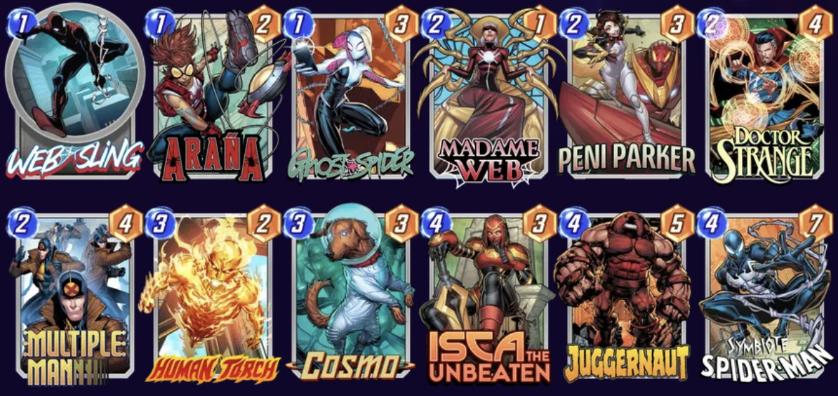 Deck image — click/tap to copy deck code