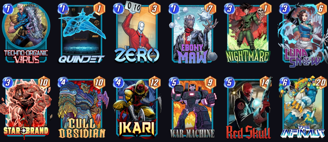 Deck image — click/tap to copy deck code