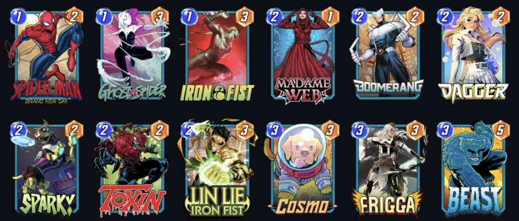 Deck image — click/tap to copy deck code