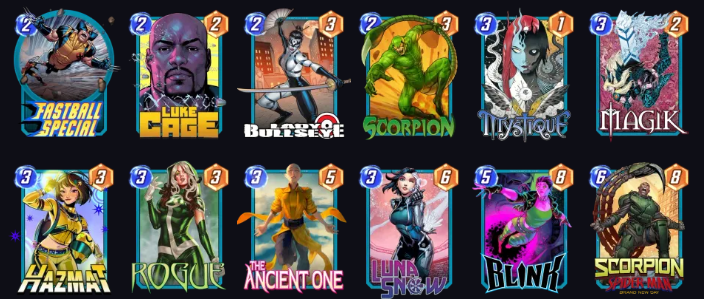 Deck image — click/tap to copy deck code