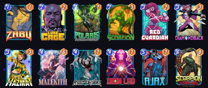Deck image — click/tap to copy deck code