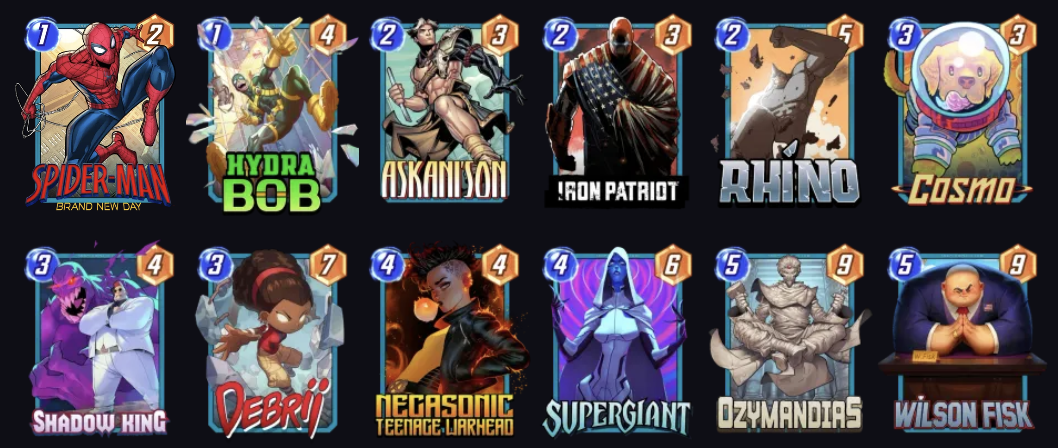 Deck image — click/tap to copy deck code
