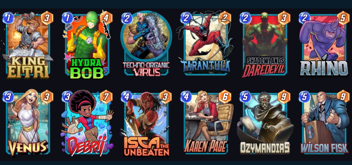 Deck image — click/tap to copy deck code