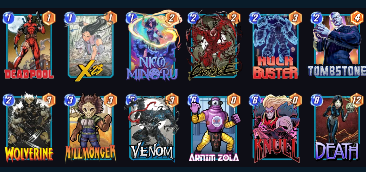 Deck image — click/tap to copy deck code