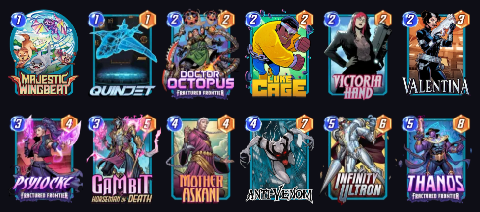 Deck image — click/tap to copy deck code
