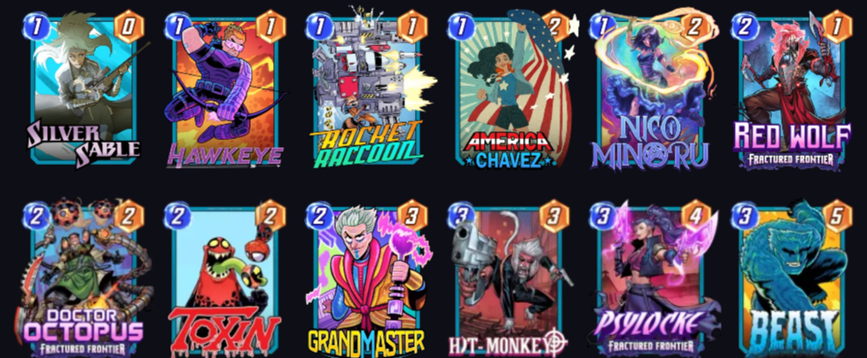 Deck image — click/tap to copy deck code