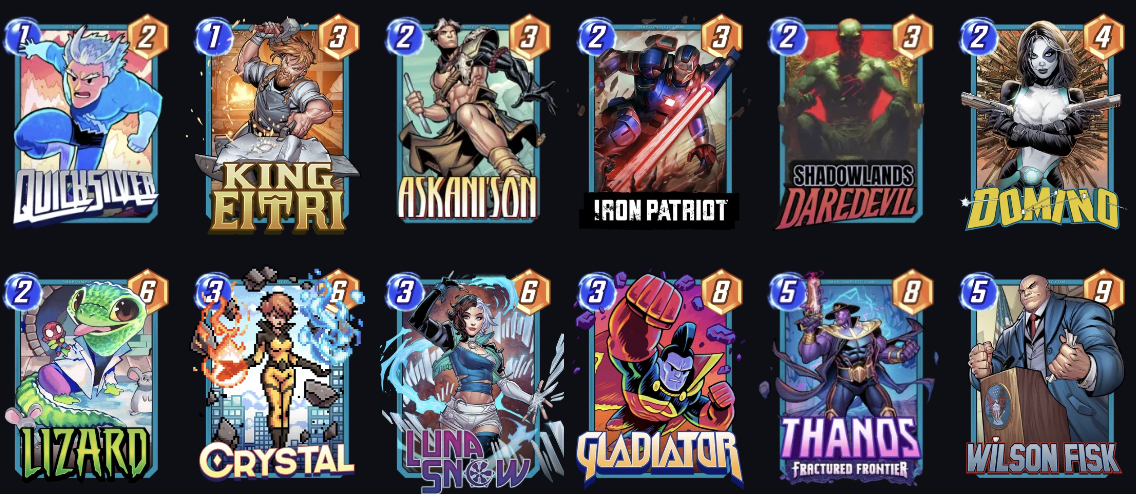 Deck image — click/tap to copy deck code