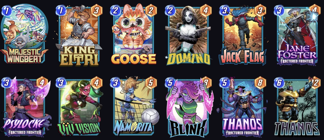 Deck image — click/tap to copy deck code