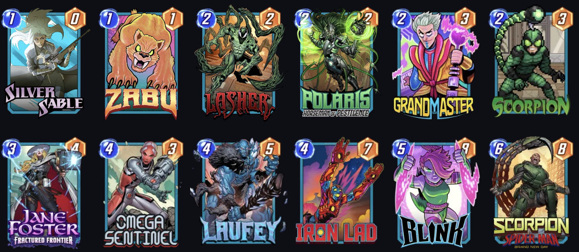 Deck image — click/tap to copy deck code