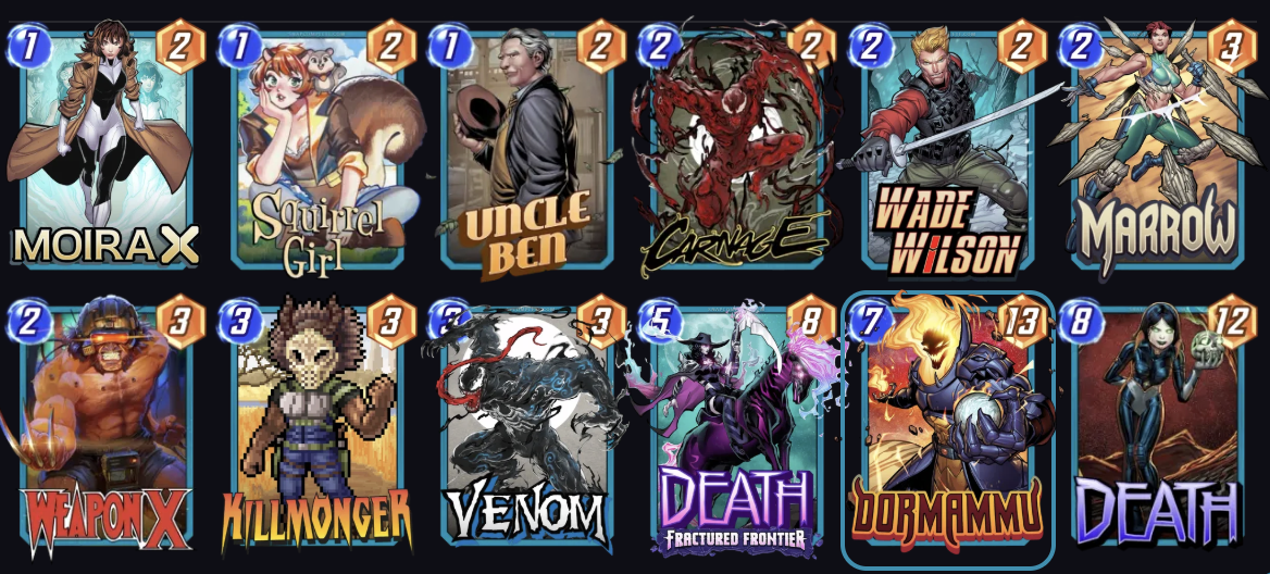 Deck image — click/tap to copy deck code