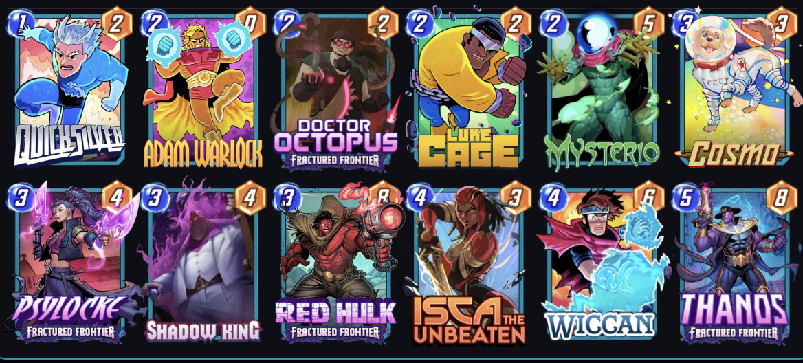 Deck image — click/tap to copy deck code