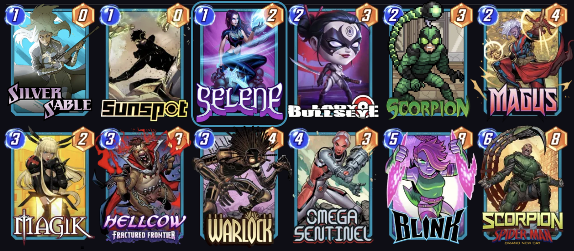 Deck image — click/tap to copy deck code