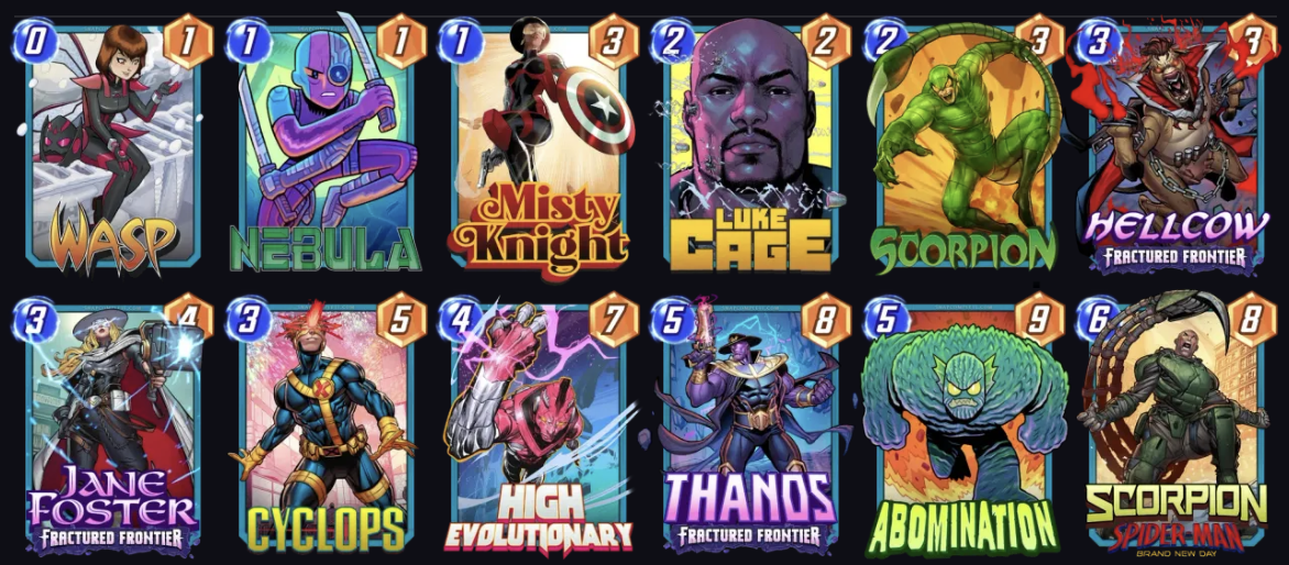 Deck image — click/tap to copy deck code