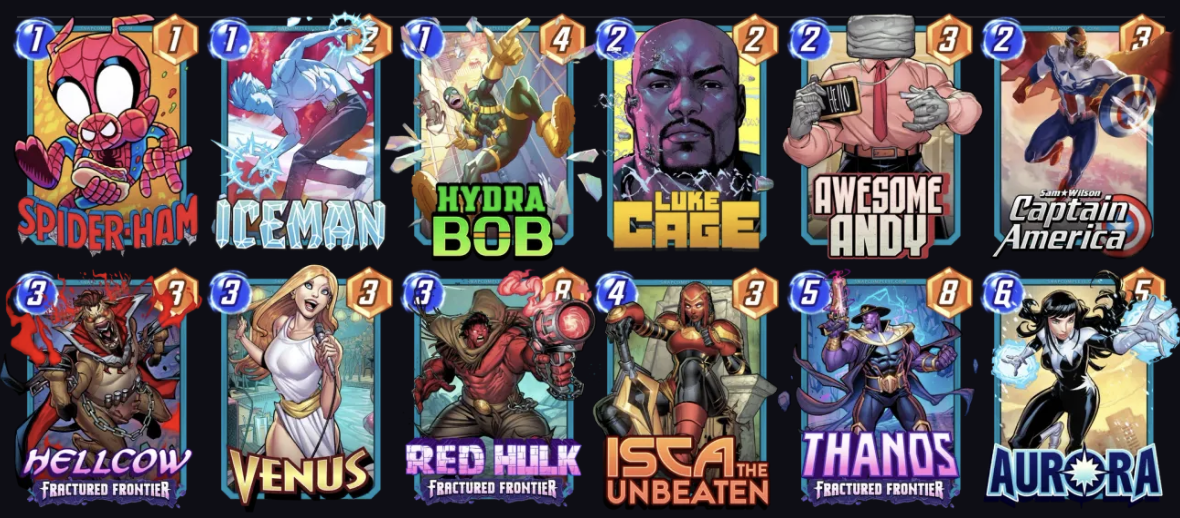 Deck image — click/tap to copy deck code