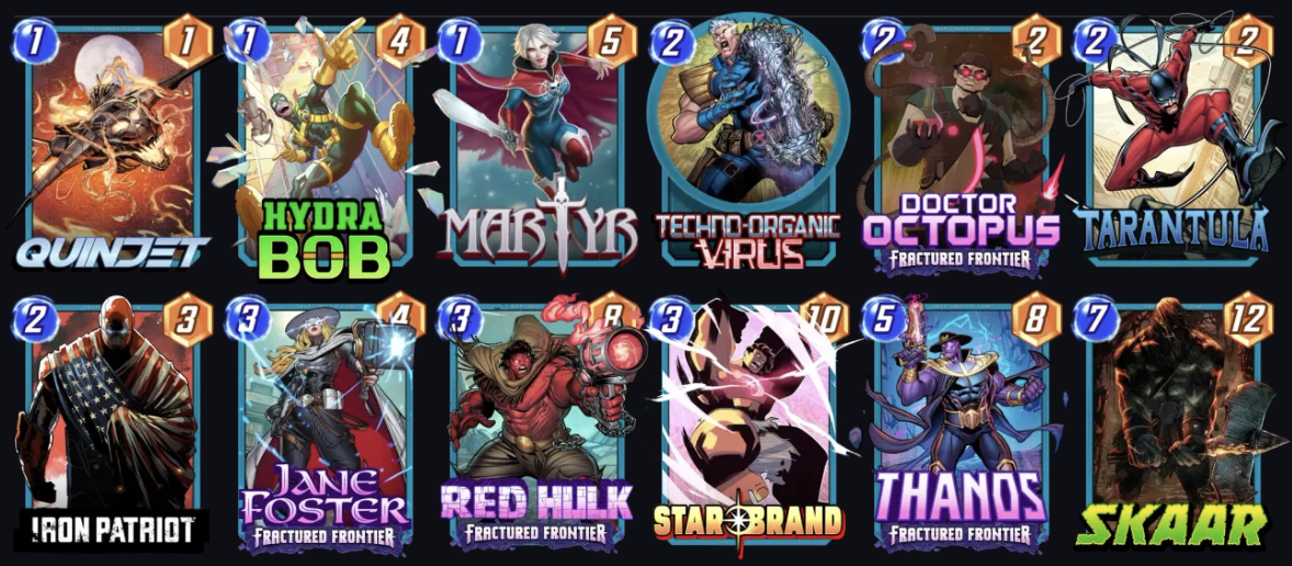 Deck image — click/tap to copy deck code