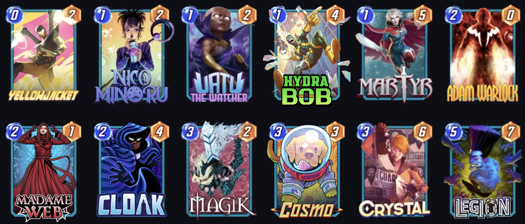 Deck image — click/tap to copy deck code