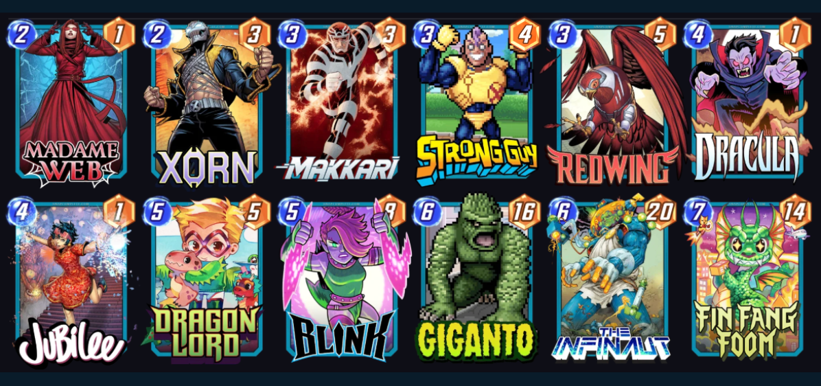 Deck image — click/tap to copy deck code