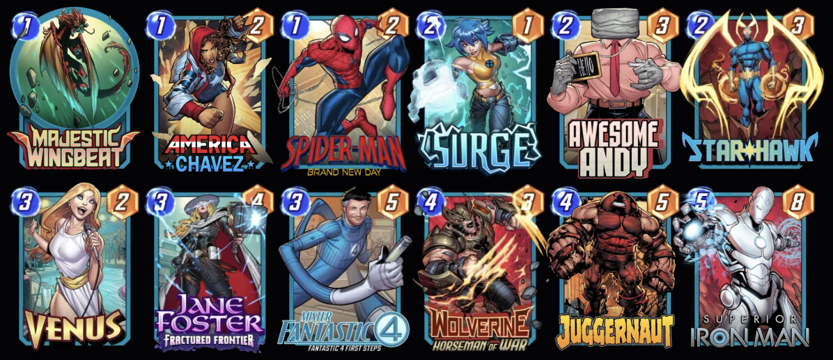 Deck image — click/tap to copy deck code