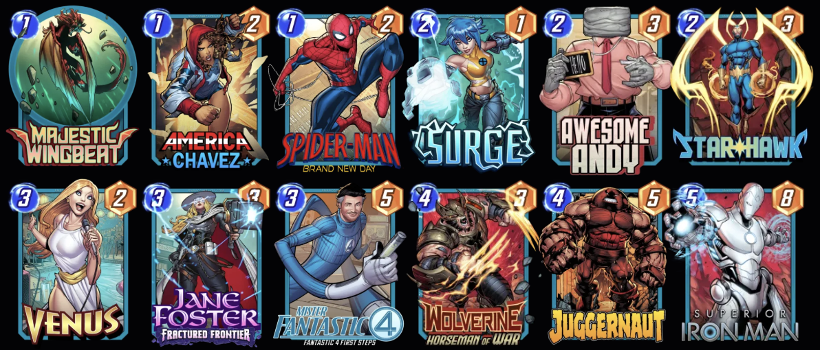 Deck image — click/tap to copy deck code