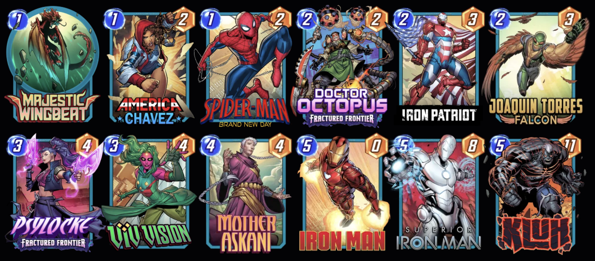 Deck image — click/tap to copy deck code