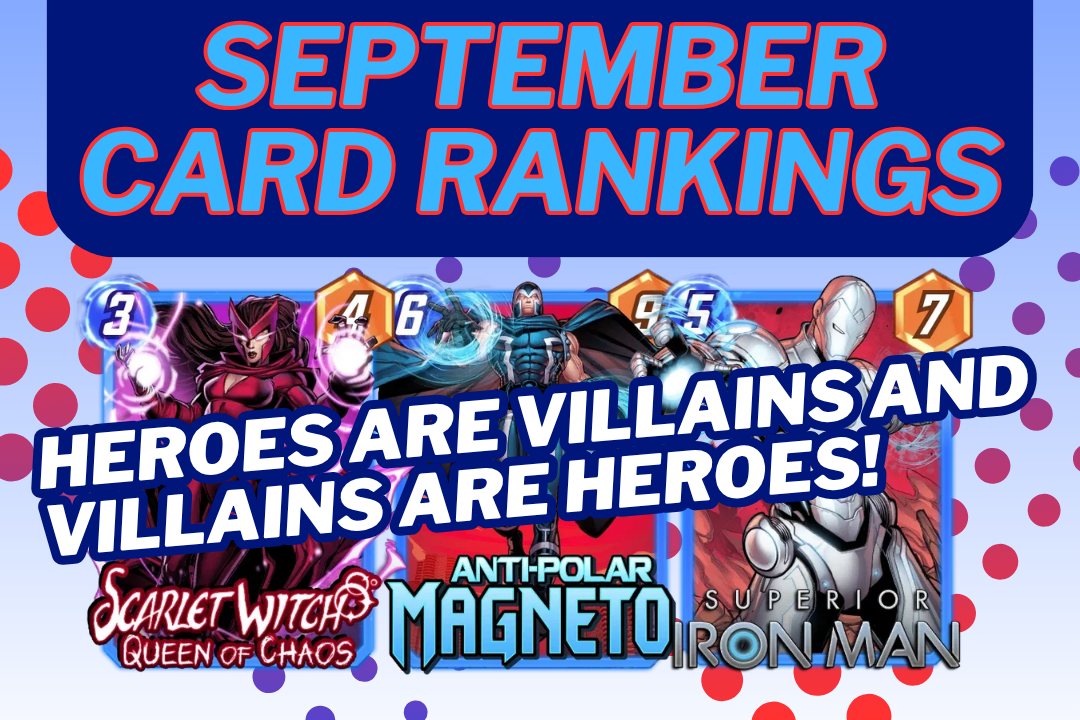 September Card Rankings | Axis Inversion